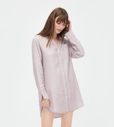 Women's UGG Vivian Stripe Sleep Shirt DUSK
