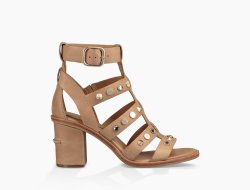 Women's UGG Macayla Studded Bling Heel LATTE