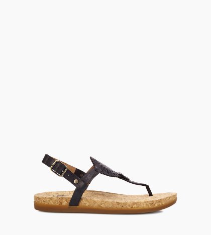 Women\'s UGG Ayden II Sandal BLACK