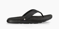 Men's UGG Tenoch Luxe Flip Flop BLACK