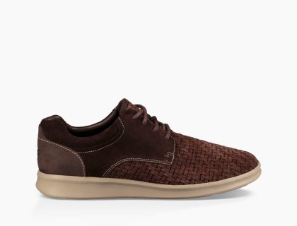 Men\'s UGG Hepner Woven Luxe Sneaker STOUT