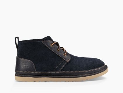Men\'s UGG Neumel ULD Leather Boot NAVY