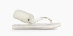 Women's UGG LaaLaa Sandal WHITE