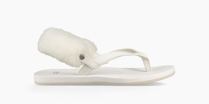 Women\'s UGG LaaLaa Sandal WHITE