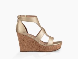 Women's UGG Whitney Metallic Platform GOLD