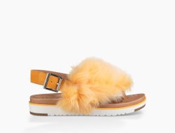 Women's UGG Holly Sandal ORANGE ZINNIA