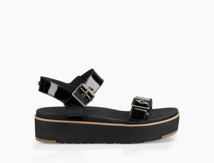 Women\'s UGG Angie Sandal BLACK