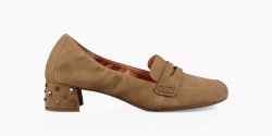 Women's UGG Elise Studded Bling Block Heel ANTILOPE