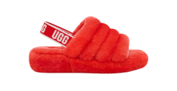 UGG Slippers FLUFF YEAH SLIDE RED CURRANT