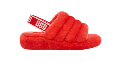UGG Slippers FLUFF YEAH SLIDE RED CURRANT