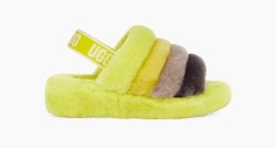 UGG Slippers FLUFF YEAH SLIDE SULFUR MULTI
