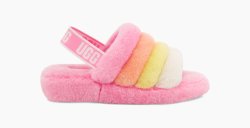 UGG Slippers FLUFF YEAH SLIDE SATCHET PINK MULTI