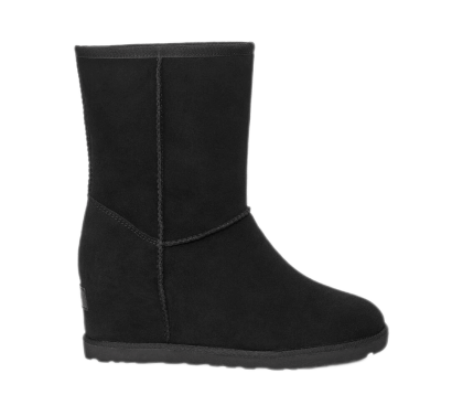 UGG CLASSIC FEMME SHORT Boots BLACK