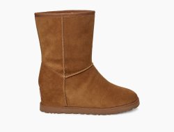 UGG CLASSIC FEMME SHORT Boots CHESTNUT