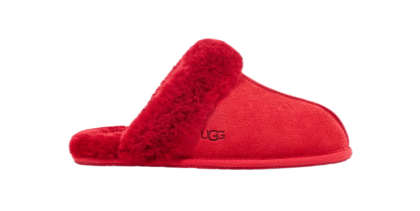 Women\'s UGG SCUFFETTE II RIBBON RED