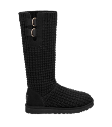 UGG CLASSIC SOLENE TALL BLACK