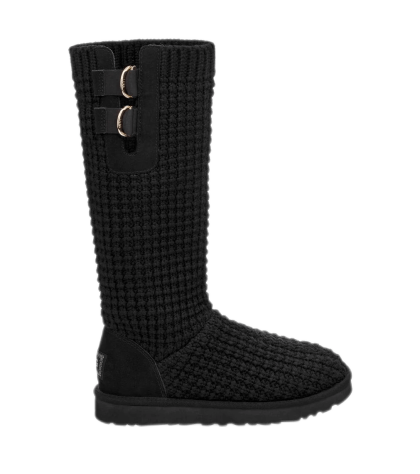 UGG CLASSIC SOLENE TALL BLACK