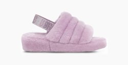 Women's UGG FLUFF YEAH BLING LILAC FROST
