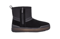UGG CLASSIC TECH MINI BOOTS BLACK