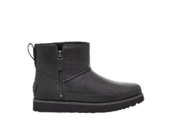 UGG BOOTS CLASSIC ZIP MINI BLACK
