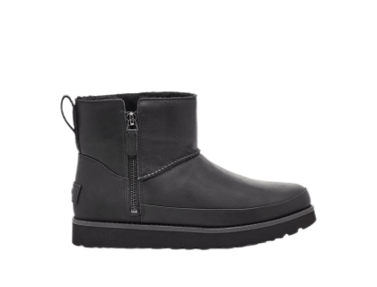 UGG BOOTS CLASSIC ZIP MINI BLACK