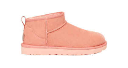 UGG CLASSIC ULTRA MINI Boots BEVERLY PINK