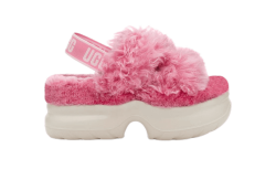 UGG FLUFF SUGAR PLATFORM PINK