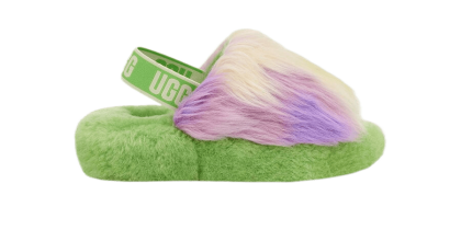 UGG Slippers FLUFF YEAH SLIDE TIE DYE APPLE