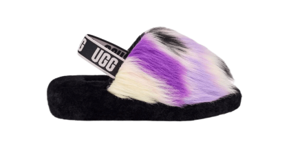 UGG FLUFF YEAH SLIDE TIE DYE MAGNOLIA