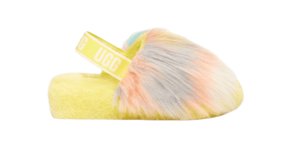 UGG FLUFF YEAH SLIDE MARGARITA TIE DYE