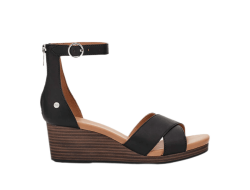 Women's UGG EUGENIA BLACK LEATHER