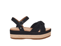 Women's UGG Sandals TRISHA BLACK SUEDE