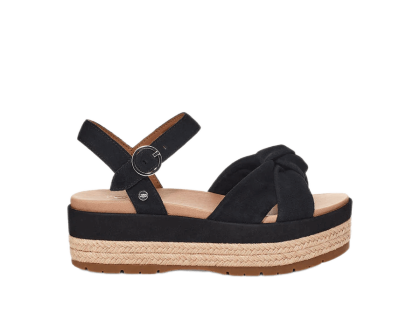 Women\'s UGG Sandals TRISHA BLACK SUEDE
