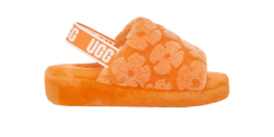 Women's UGG FLUFF YEAH SLIDE POPPY CALIFORNIA POPPY