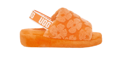 Women\'s UGG FLUFF YEAH SLIDE POPPY CALIFORNIA POPPY