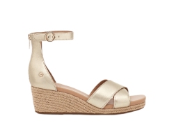 Women's UGG Sandals EUGENIA GOLD METALLIC