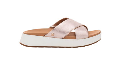 Women\'s UGG Sandals EMILY ROSE GOLD METALLIC