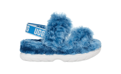 UGG FLUFF SUGAR SANDAL BLUE
