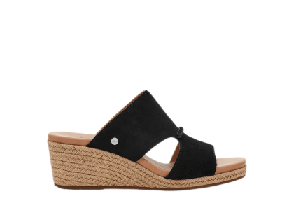Women\'s UGG EIRENE Sandals BLACK SUEDE