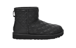 UGG CLASSIC MINI II QUILTED Boots BLACK