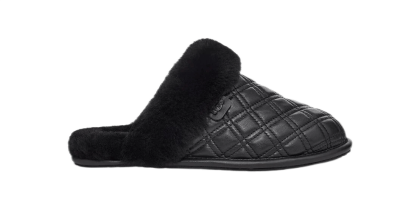 UGG SCUFFETTE II QUILTED BLACK