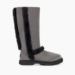 UGG Sunburst Tall Boots GREY/ BLACK
