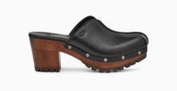 UGG JUDI LEATHER HEELs