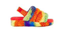 MEN's UGG FLUFF YEAH SLIDE CALI COLLAGE SHOES