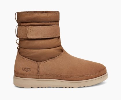 UGG CLASSIC SHORT PULL-ON WEATHER BOOTS