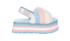 MEN's UGG PRIDE DISCO STRIPE SLIDE SLIPPER