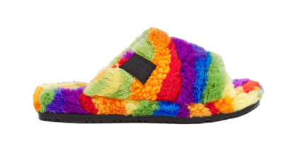 MEN\'s UGG FLUFF YOU CALI COLLAGE SLIPPER