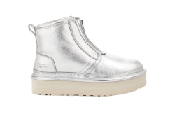 UGG NEUMEL PLATFORM ZIP SHINE SLIPPERS