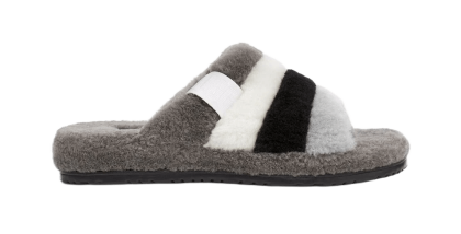 Men\'s UGG FLUFF YOU STRIPES Slippers
