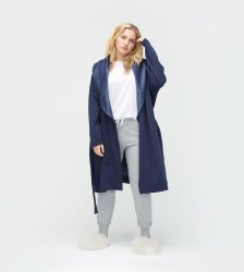 Women's UGG Blanche Plus Robe NAVY HEATHER